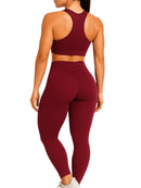 Kit 2 Calças Legging Cintura Alta Blackout