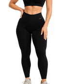Kit 2 Calças Legging Cintura Alta Blackout