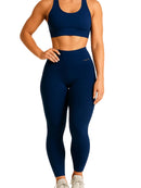 Kit 2 Calças Legging Cintura Alta Blackout