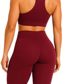 Kit 2 Calças Legging Cintura Alta Blackout