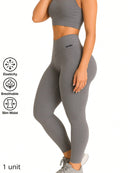Kit 2 Calças Legging Cintura Alta Blackout