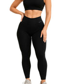 Kit 2 Calças Legging Cintura Alta Blackout
