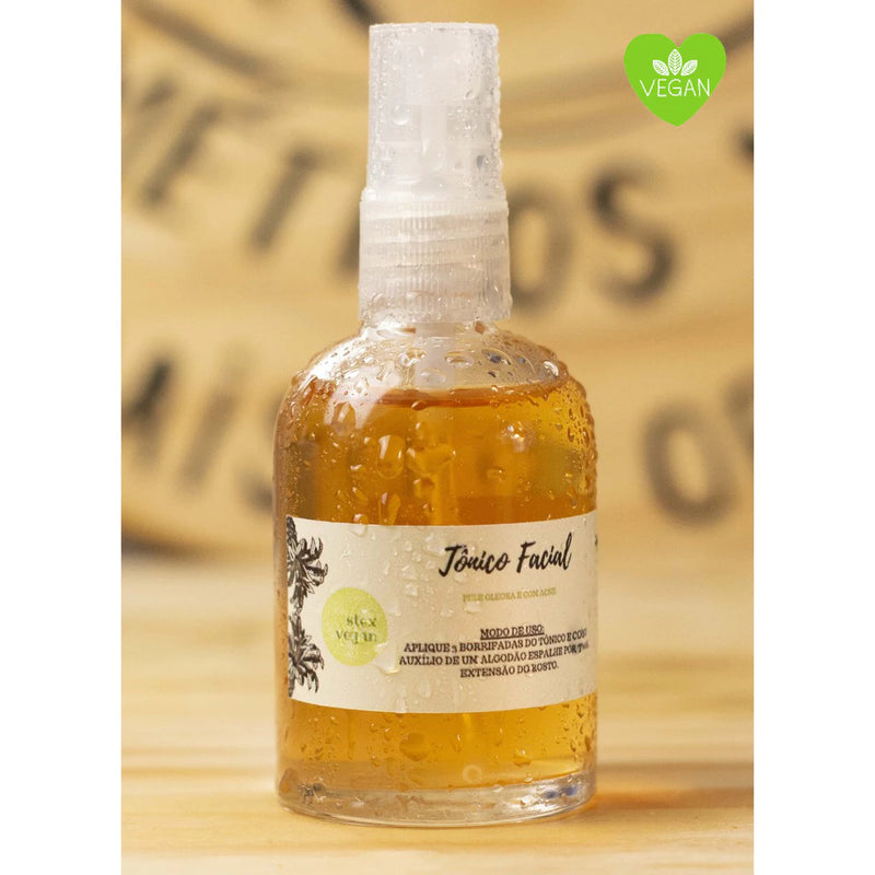 Tônico Facial Pele Oleosa e com Acne | Vegano