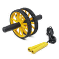 Kit Fitness Roda de Exercícios Abdominal + Corda de Pular – Promoção Exclusiva!
