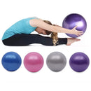 Mini Bola 25cm De PVC Exercício Yoga Pilates Ginastica Fisioterapia