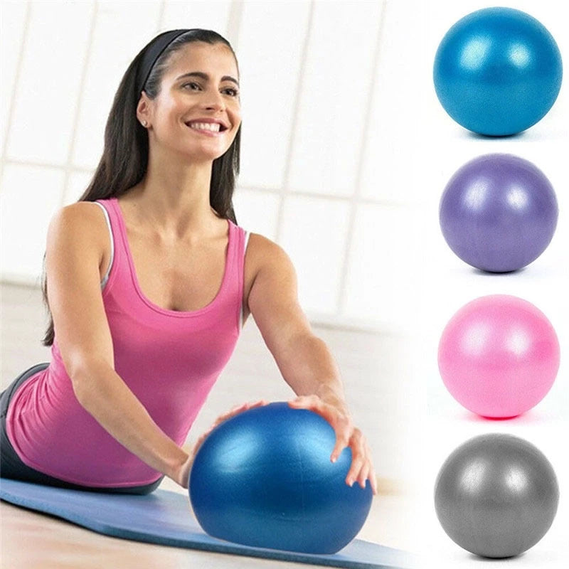 Mini Bola 25cm De PVC Exercício Yoga Pilates Ginastica Fisioterapia