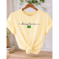 🇧🇷 Camiseta Feminina Brasileira — Estilo, Conforto e Orgulho em um Só Look