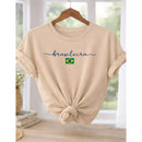 🇧🇷 Camiseta Feminina Brasileira — Estilo, Conforto e Orgulho em um Só Look