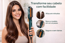 Escova Alisadora 5 em 1 Bivolt – Alisa, Hidrata, Modela, Alinha e Anti-frizz