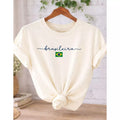 🇧🇷 Camiseta Feminina Brasileira — Estilo, Conforto e Orgulho em um Só Look
