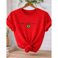🇧🇷 Camiseta Feminina Brasileira — Estilo, Conforto e Orgulho em um Só Look