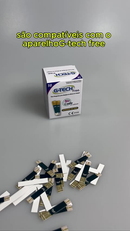 50 Fitas Tiras Medir Glicemia G-tech Free Glicose Diabetes