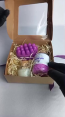 Kit Presente SPA Mini – Vela + Escalda-Pés + Sabonete Massageador