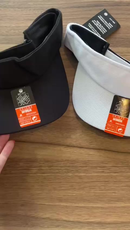 Kit 2 Boné Viseira Proteção UV Esportes Praia Corrida Ajustável