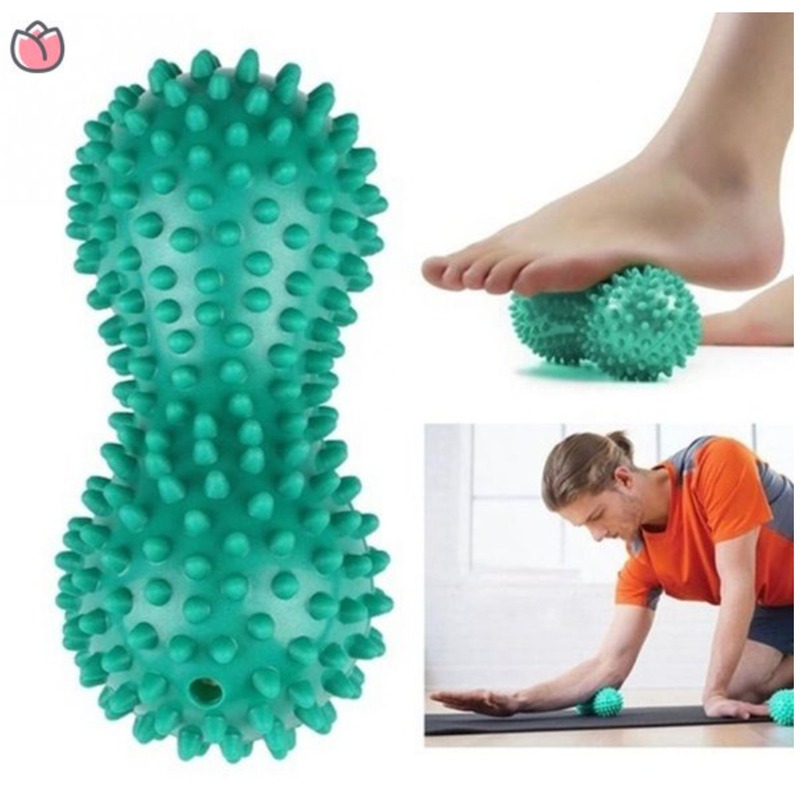 Bola De Amendoim Em PVC Dura Para yoga/Exercícios/Massagem/handball/fitness /