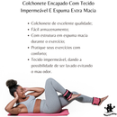 Colchonete para Academia 90x40x3 Em Espuma Yoga Ginastica impermeavel