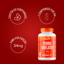FERRO QUELATO 34MG 60 CAPS