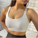 Top Academia Fitness Duplo – Poliamida Premium | Alça Grossa, Alta Sustentação | Conforto e Performance