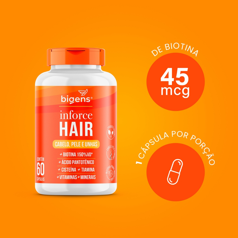 INFORCE HAIR 60 CÁPSULAS