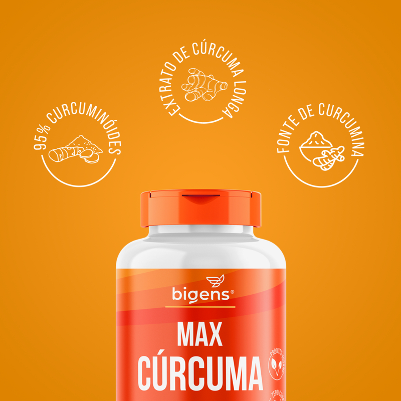 MAX CURCUMA 95% CURCUMINOIDES 60 CAPS