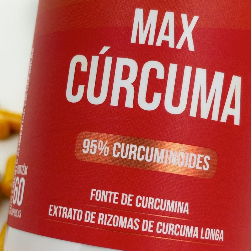 MAX CURCUMA 95% CURCUMINOIDES 60 CAPS