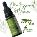 KIT LAVANDA + ALECRIM + MELALEUCA ÓLEO ESSENCIAL 100% C/ CONTA GOTAS