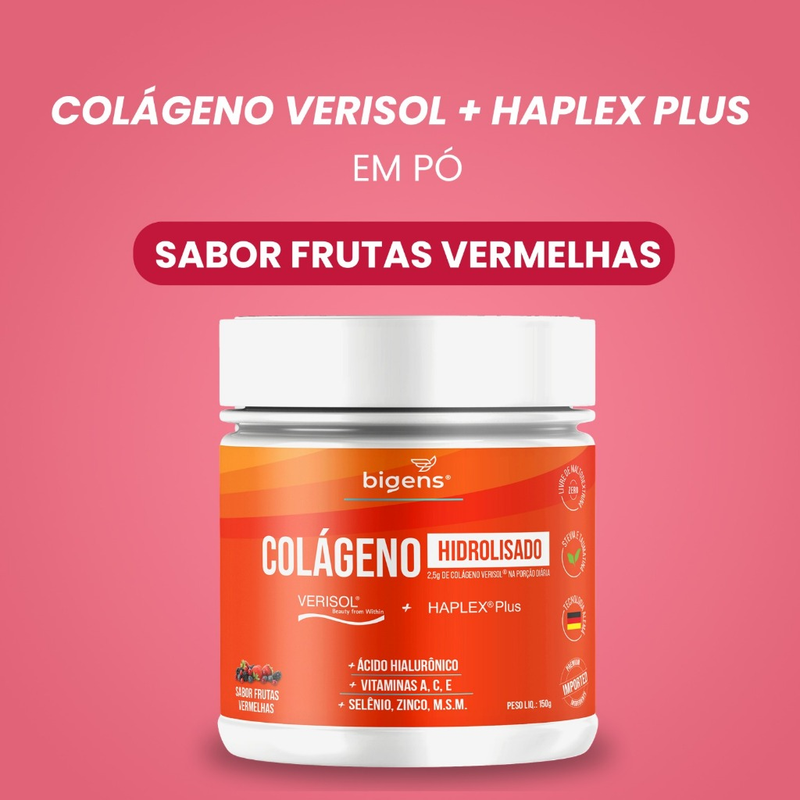COLÁGENO VERISOL 150G FRUTAS VERMELHAS