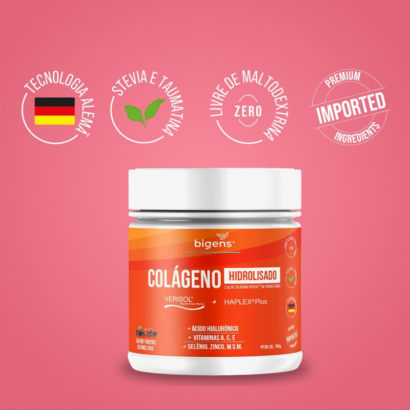 COLÁGENO VERISOL 150G FRUTAS VERMELHAS