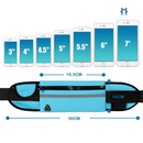 Bolsa Pochete Unissex Esportiva Impermeável Fitness Para Celular Objetos e ÁguaHH UTILIDADES