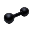 Halter 1kg Pintado Peso de Academia Kit 2 Unidades