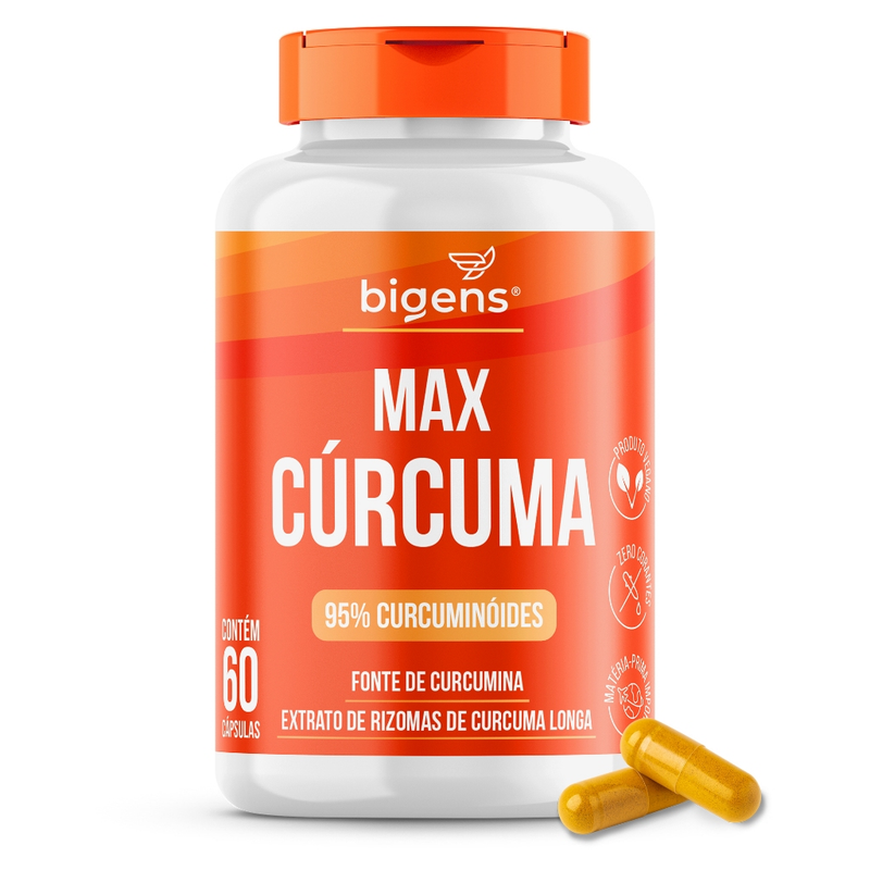 MAX CURCUMA 95% CURCUMINOIDES 60 CAPS