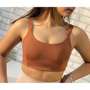 Top Academia Fitness Duplo – Poliamida Premium | Alça Grossa, Alta Sustentação | Conforto e Performance