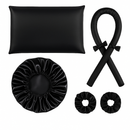 Touca cetim anti frizz + modelador curling rod + 2 brindes