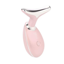 Massageador de Pescoço e Rosto com LED + Vibração – Fototerapia Rejuvenescedora