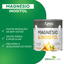 Magnésio Inositol 210g + Melatonina Body Action - Relaxamento Zero Açúcar Zero Glúten