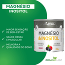 Magnésio Inositol 210g + Melatonina Body Action - Relaxamento Zero Açúcar Zero Glúten
