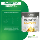 Magnésio Inositol 210g + Melatonina Body Action - Relaxamento Zero Açúcar Zero Glúten