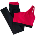 Conjunto Fitness Bicolor de Alta Compressão