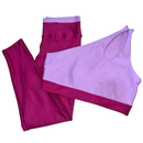 Conjunto Fitness Bicolor de Alta Compressão