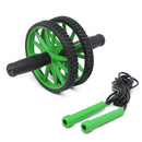 Kit Fitness Roda de Exercícios Abdominal + Corda de Pular – Promoção Exclusiva!