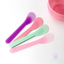 Kit Bowl Tigela De Plástico com Espátula Conjunto De Misturar Aplicar Ferramentas De Maquiagem Cuidados Com O Rosto