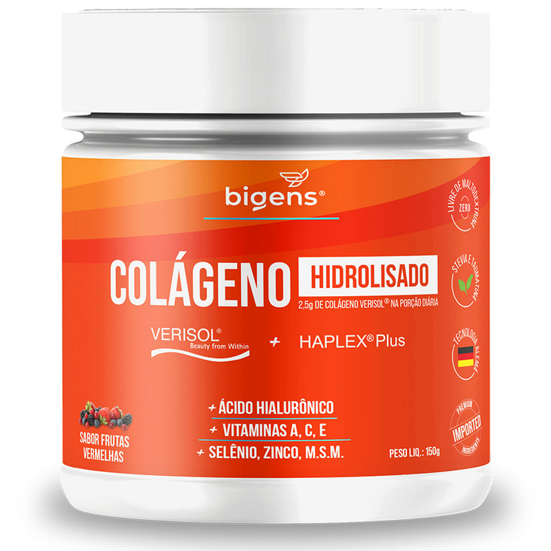 COLÁGENO VERISOL 150G FRUTAS VERMELHAS