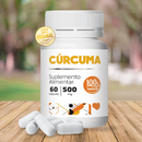 Cúrcuma Longa Açafrão – 60 Cápsulas 500mg | Envio Imediato