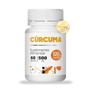Cúrcuma Longa Açafrão – 60 Cápsulas 500mg | Envio Imediato