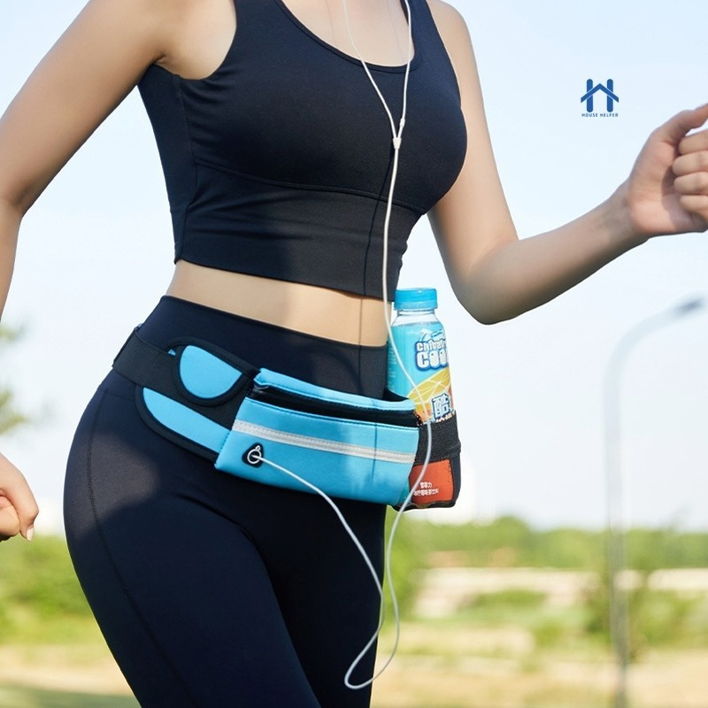 Bolsa Pochete Unissex Esportiva Impermeável Fitness Para Celular Objetos e ÁguaHH UTILIDADES