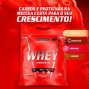 Integralmedica - Nutri Whey Protein Hipercalórico em Pó – Suplemento para Ganho Muscular – Super Mass Gainer – 900g